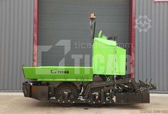 Mastic asphalt mixer TICAB Mini Asphalt paver MP-1100