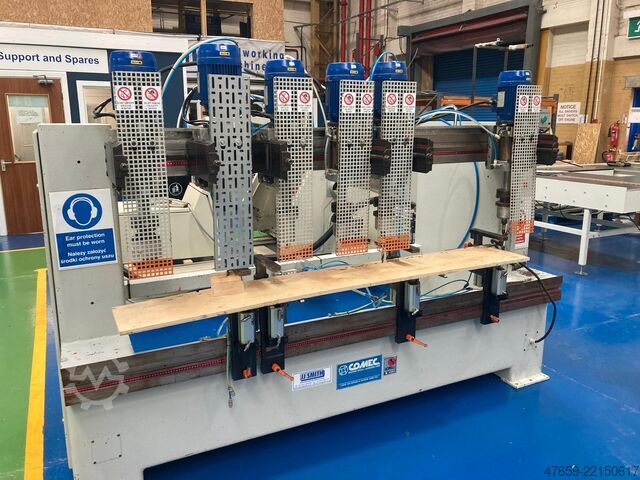 6 Head Rail Borer COMEC FM1600