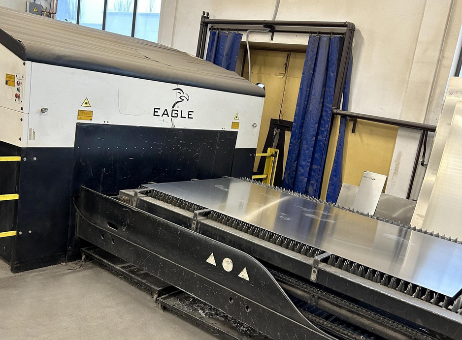 Machine de découpe laser Eagle Evision 1530 F2.0 AF Faible nombre d'heures