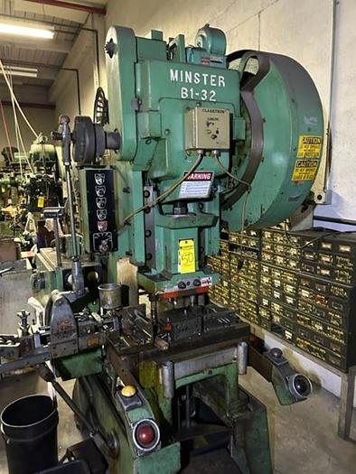 Presse excentrique Minster B1-32