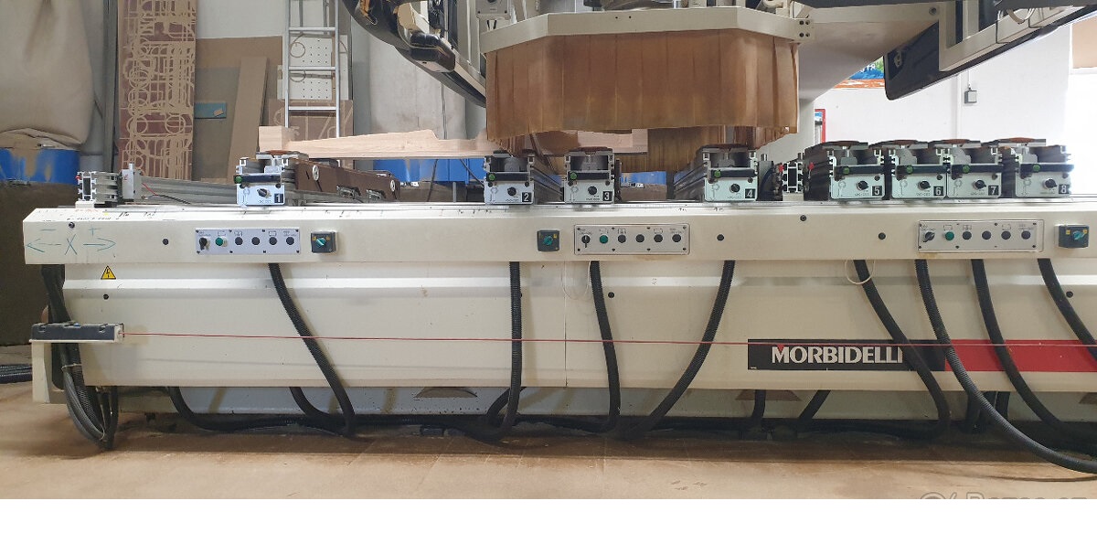 Centre d'usinage à bois cnc MORBIDELLI AUTHOR A600