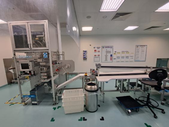 Romaco-Siebler HM1/160 machine à emballer les comprimés par bandes verticales