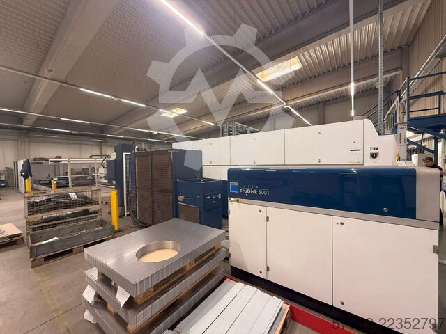 Press brake Trumpf TruLaser 5030 Fiber.Year 2012. With Loadmaster. 5KW. 49000,euro