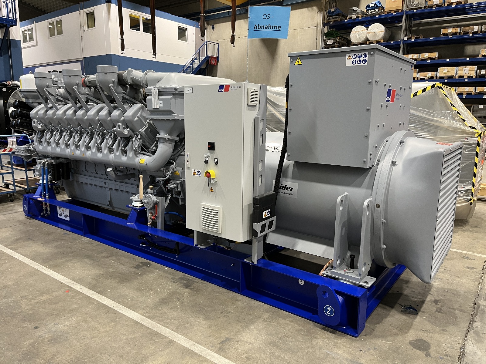 Groupe électrogène MTU 20V4000 DS3300