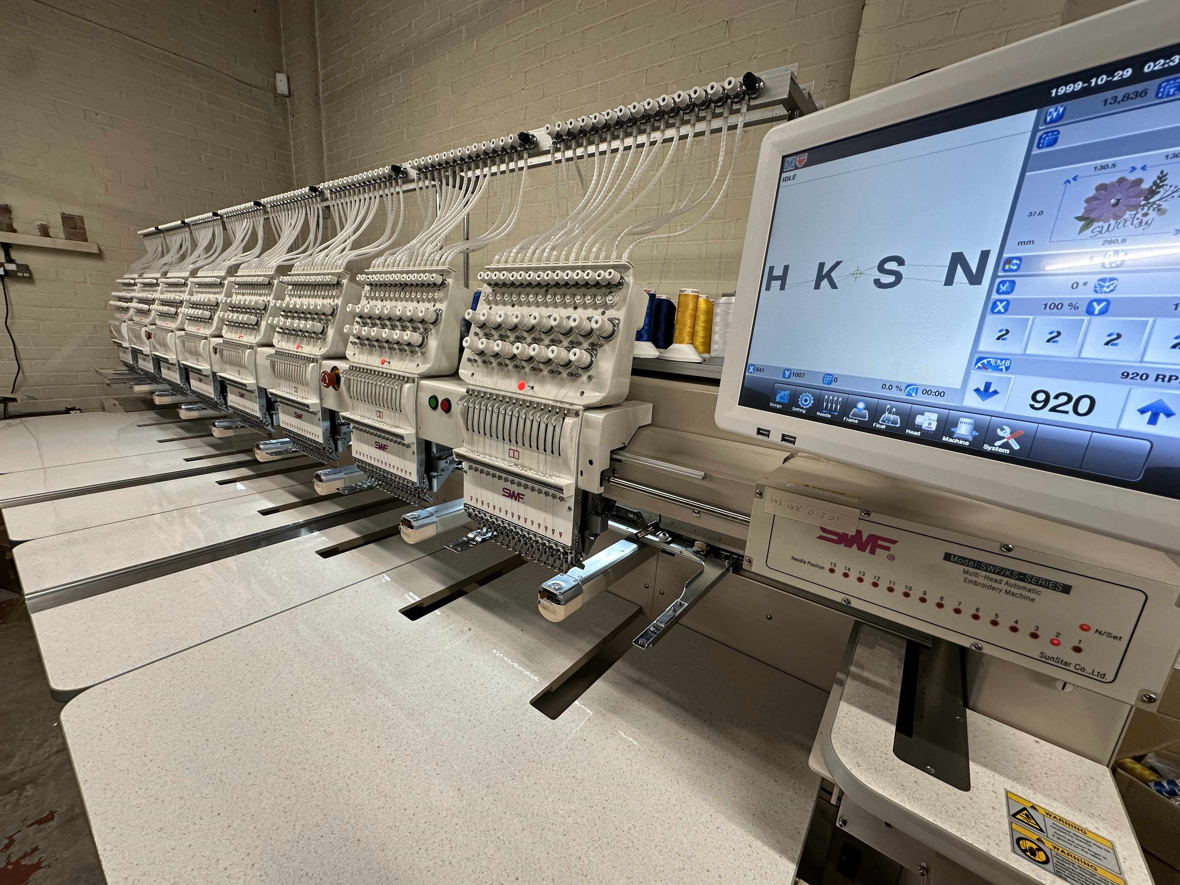 Machine à broder SWF ksuh1508-45 Hot deal