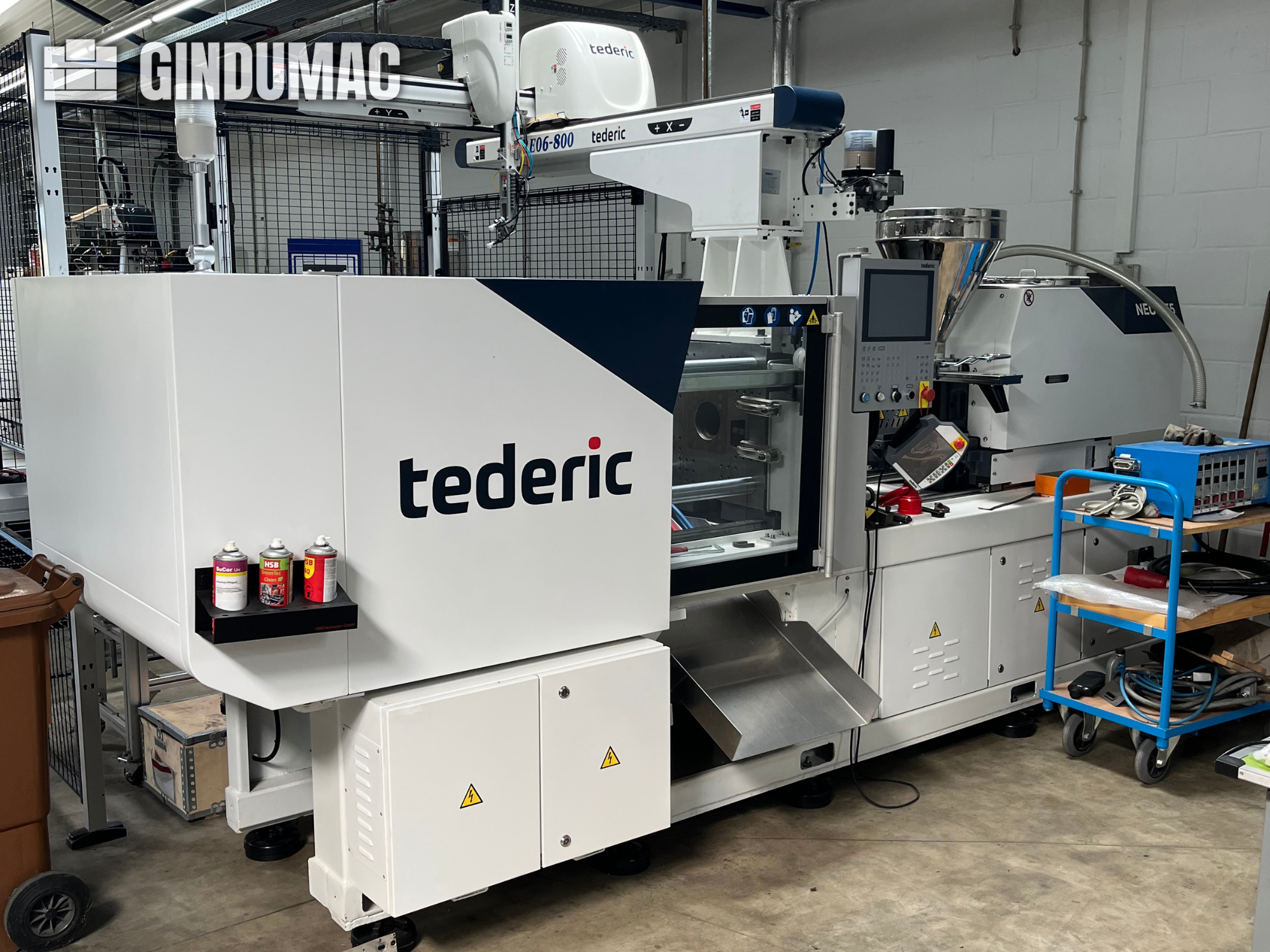 Presse à injecter électrique TEDERIC NEO.E55/e110h