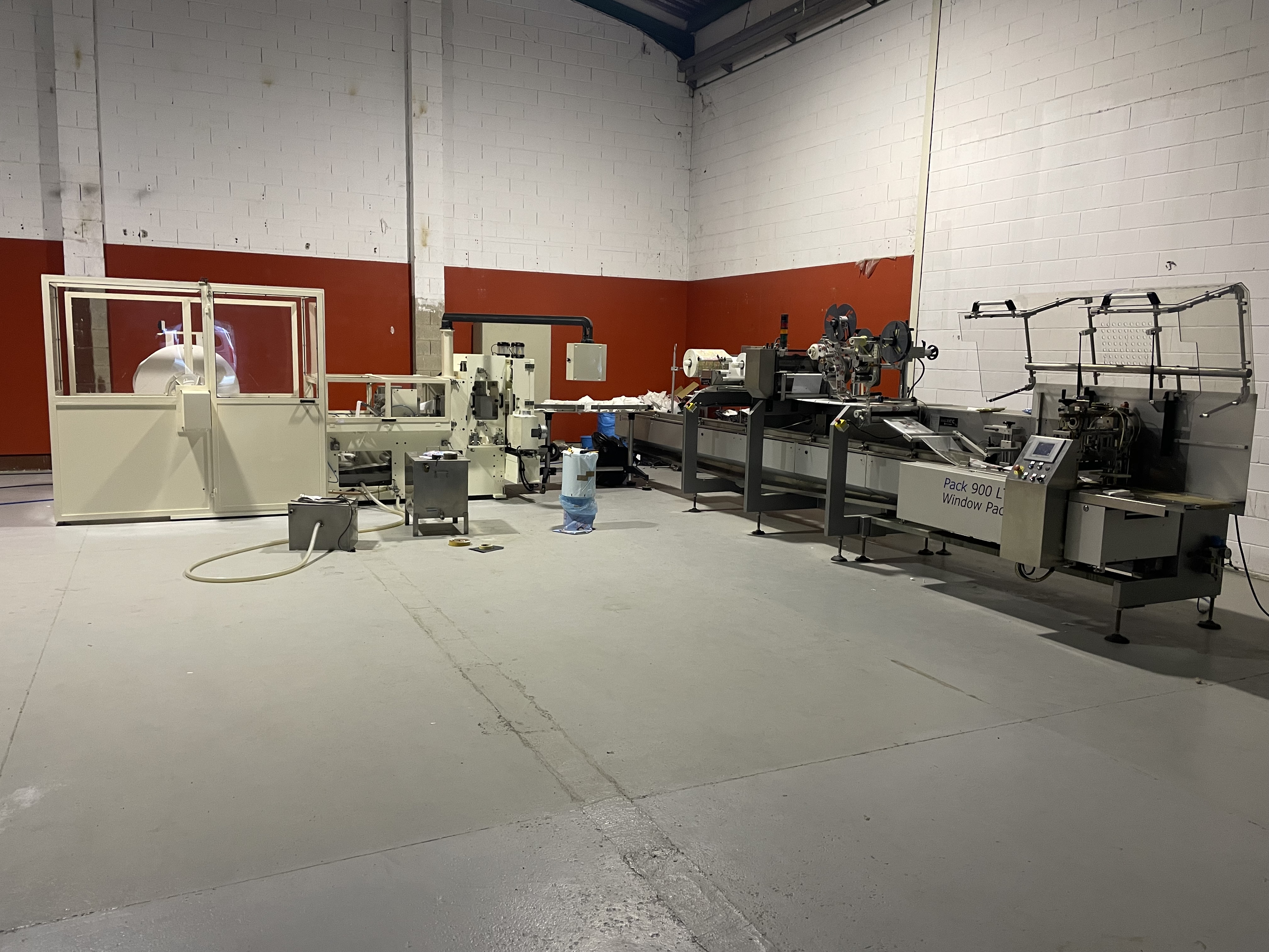 Ligne complète de fabrication de lingettes humides PROTNER ET SYNCROPACK - Multi-NW HOL/Synchropack type 900 WP
