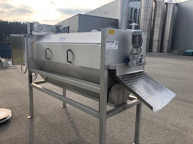 Machine de découpe, lavage et blanchiment de fruits et légumes Schneller Typ RS-2000-2