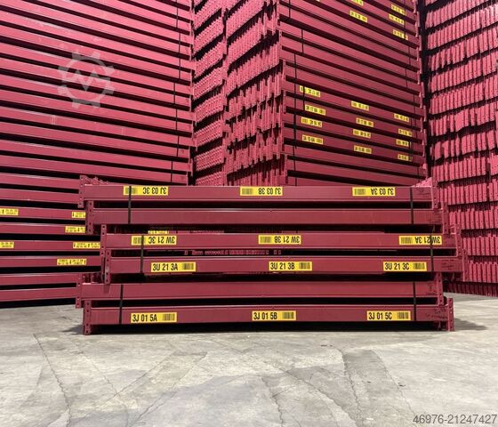 High-bay warehouse Pallet rack traverse SSI Schäfer PR600 / K: 120 x 50 mm / lichte Weite: 2.700 mm