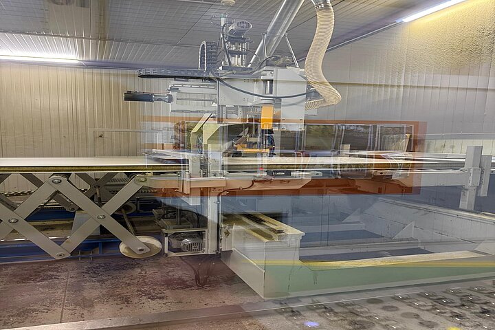 Machine d'emballage Pflaum, Kronn, other European manufacturers MINERAL WOOL CORE SANDWICH PANEL PRODUCTION LINE