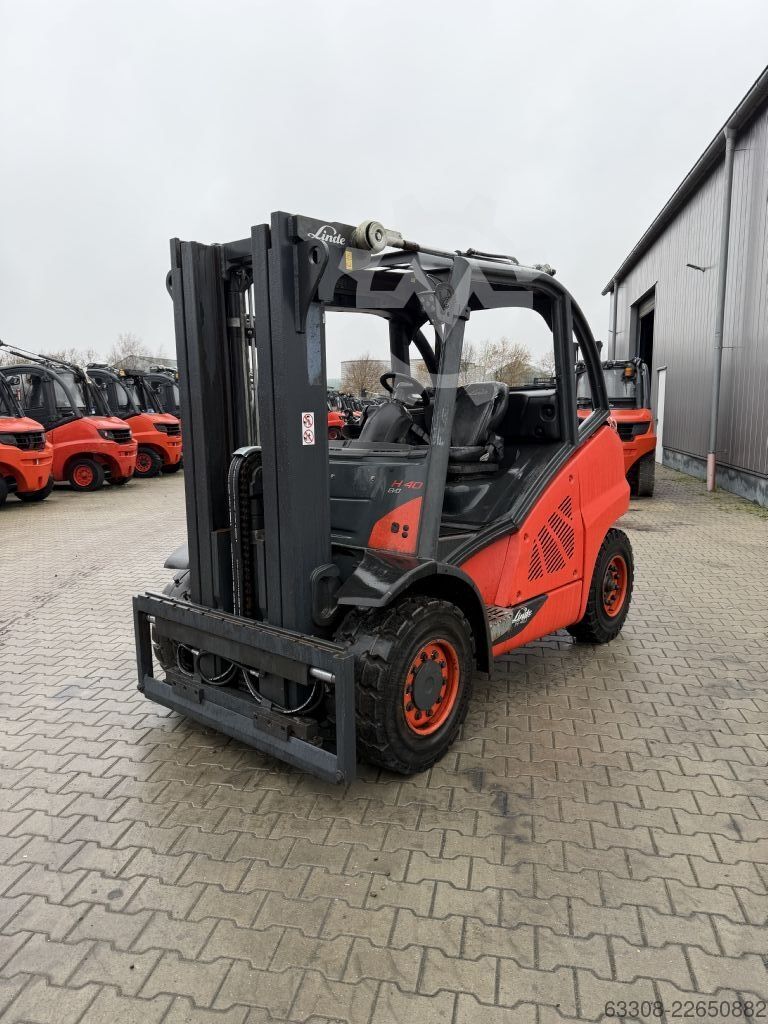 Diesel Forklift Linde H40D-02 Containerfähig