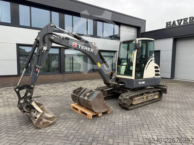 Mini excavator Terex TC48 | Hours: 2368h | 3 Baskets | Good conditio...
