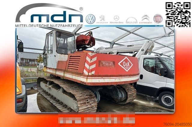 Chain excavator O&K RH 6 Vibrationsramme nur 2300h