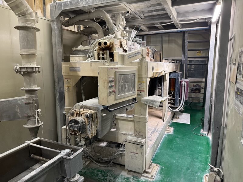 Extrudeuse bivis Farrel Pomini CP550