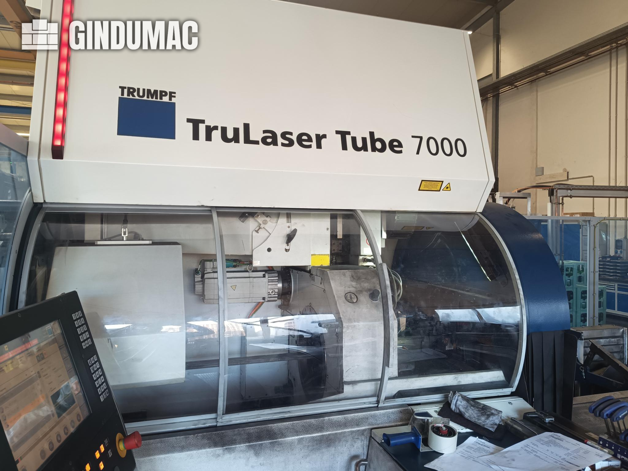 Machine de découpe laser TRUMPF TruLaser Tube 7000 KT02