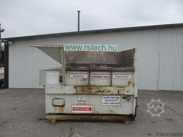 Bale press DRÁVA ACÉL Papierpresse Abfallpresse (3409)