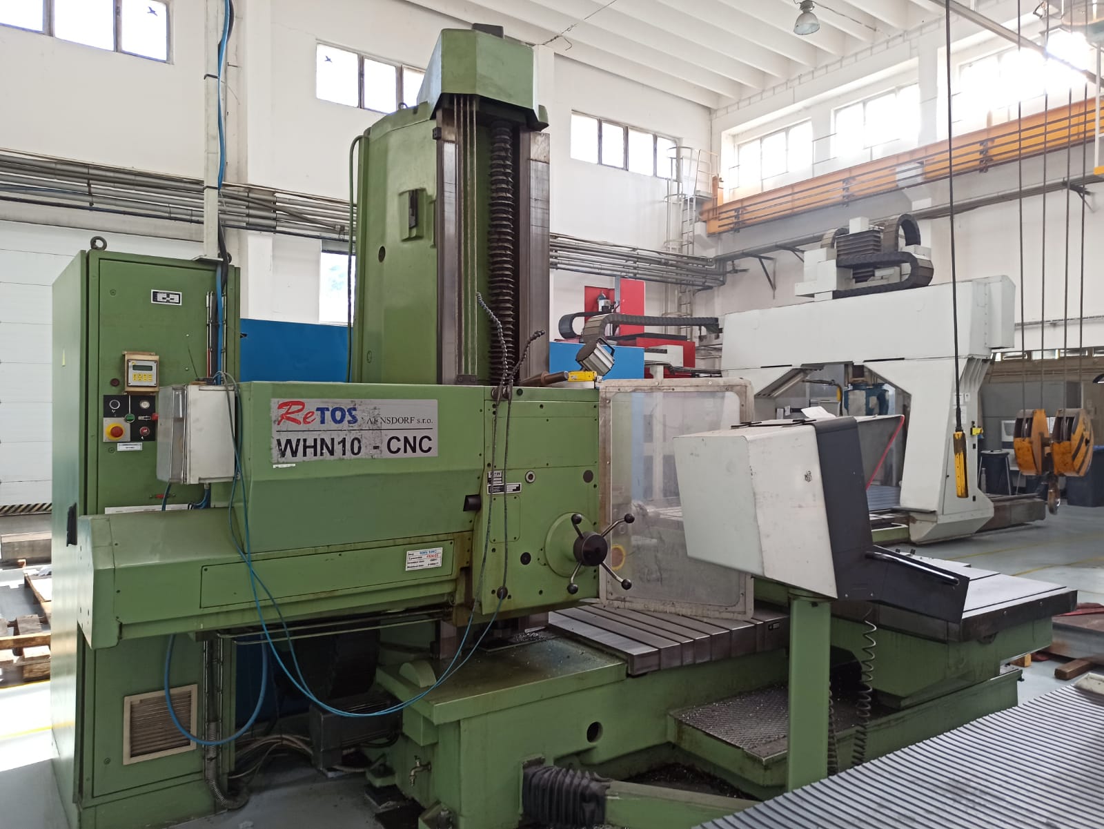 Aléseuse à montant fixe CNC ReTOS WHN 10 CNC