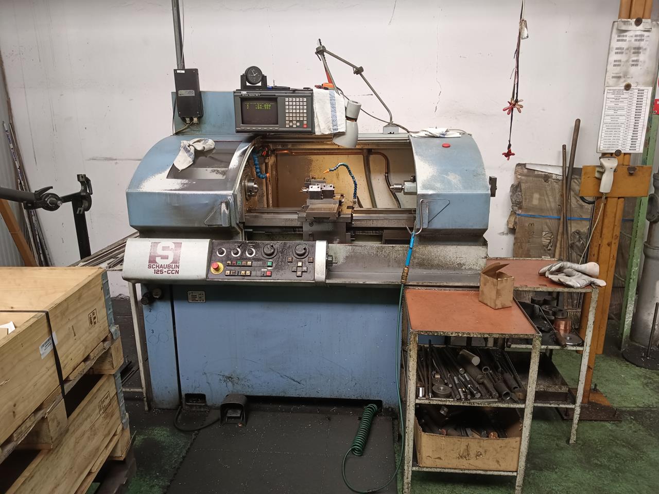 Tour cnc Schaublin 125-CCN