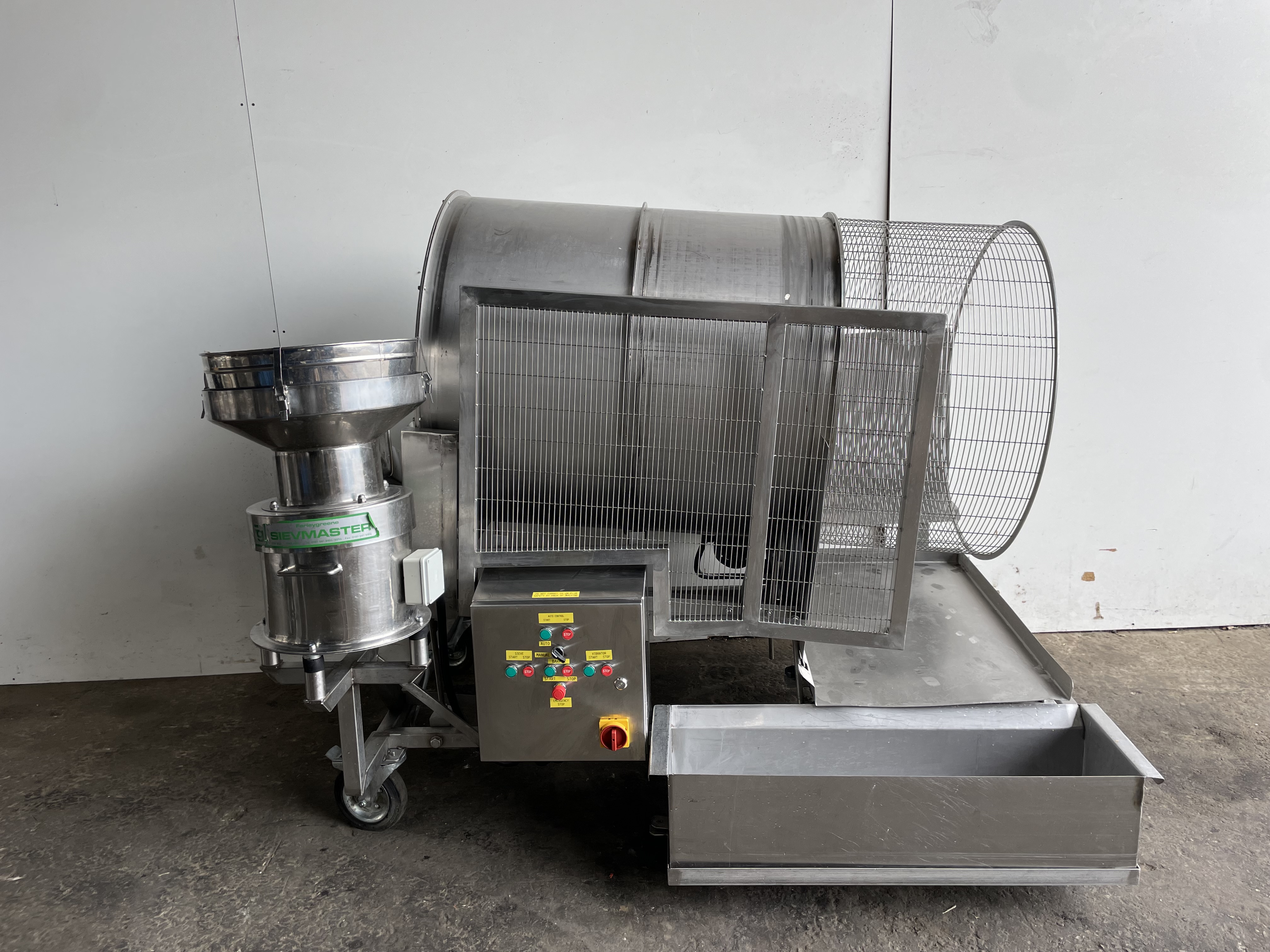 Mixeur Sievmaster flavouring drum
