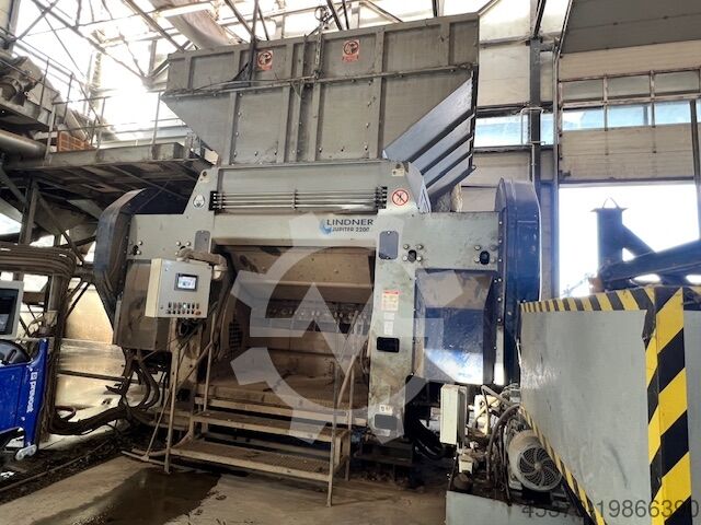 Pre-shredder LINDNER Recyclingtech GmbH JUPITER 2200