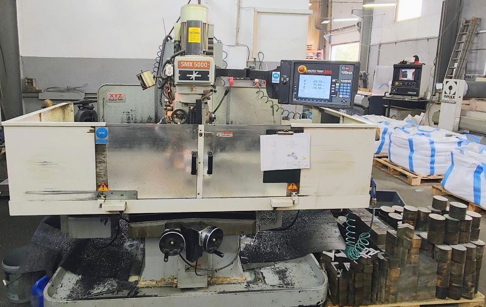 Fraiseuse cnc à banc fixe XYZ SMX 5000