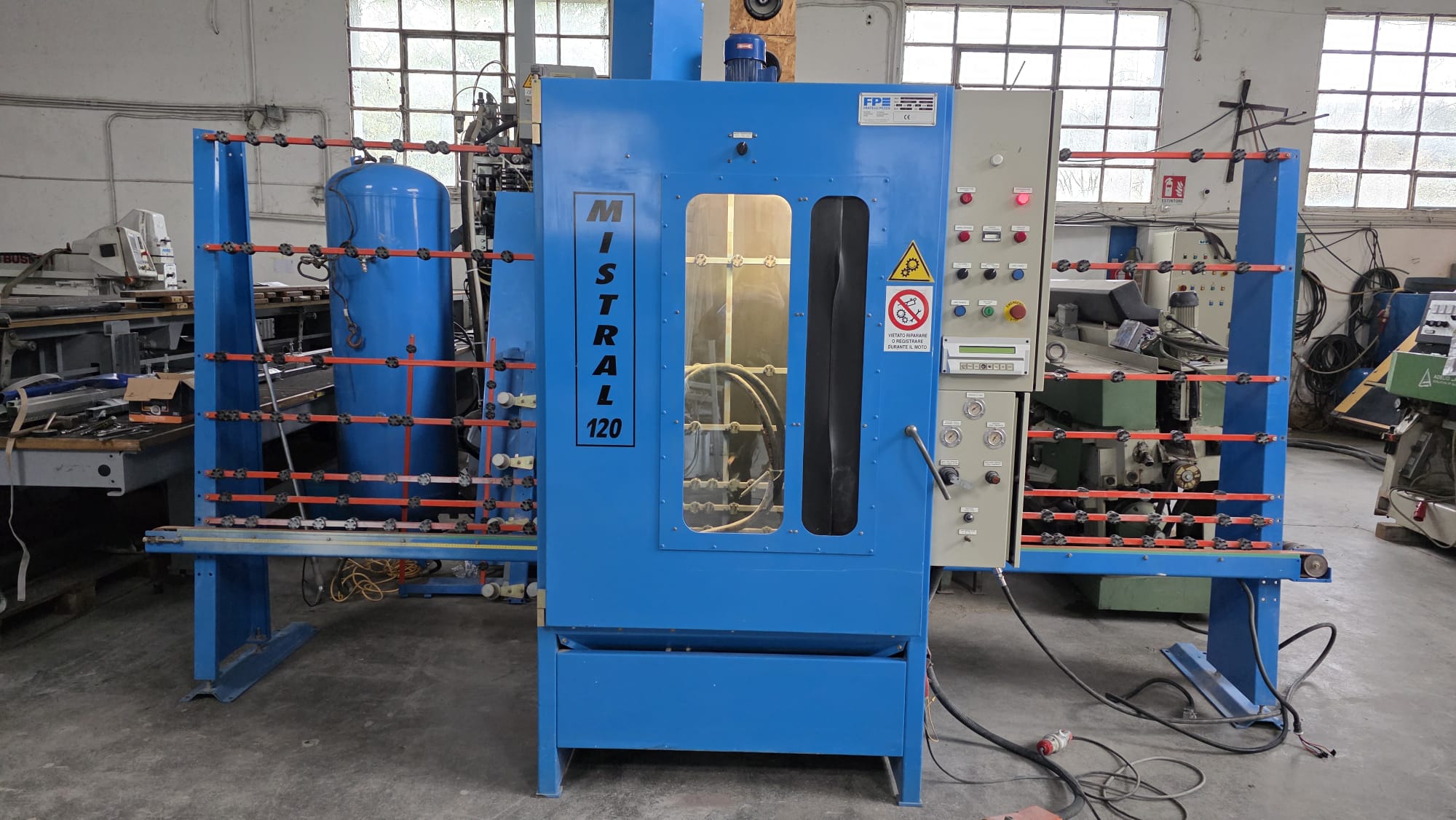 Machine pour le verre PEZZA MISTRAL 120