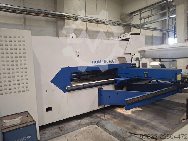 Laser punching machine TRUMPF TC 6000-1600 with Sheetmaste,tool master,Year 2007. Big Format. 39000,-€
