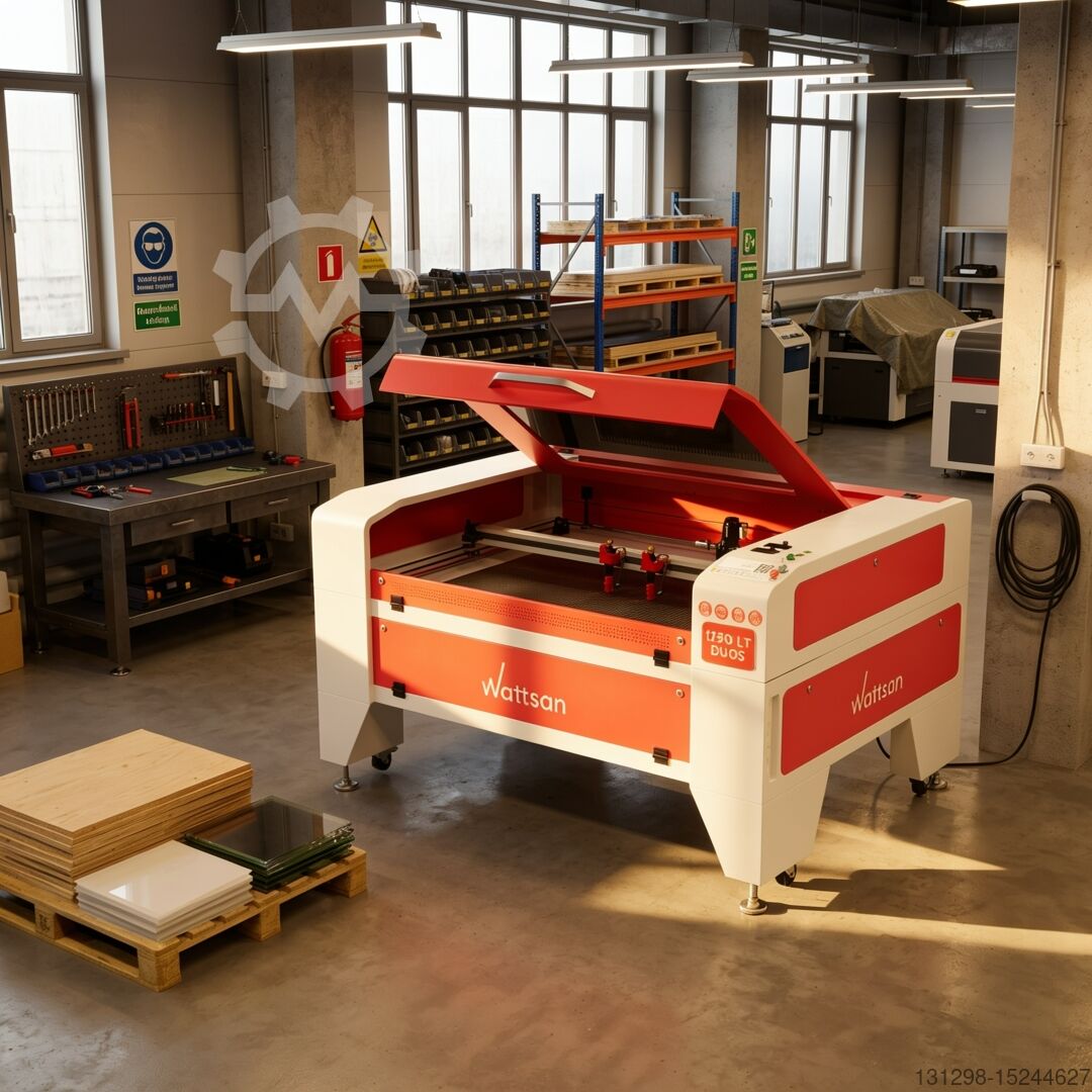 CNC CO2 laser cutting/engraving machine Wattsan 1290 ST