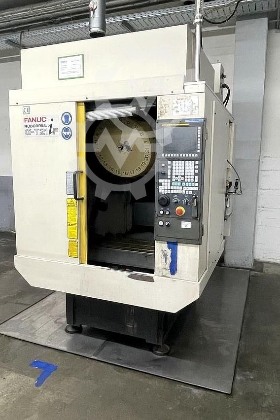 Vertical machining center Fanuc Robodrill a-T21 iF