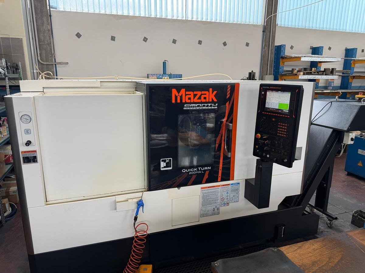 Tour motorisé cnc Mazak QUICK TURN 200MA L d'occasion