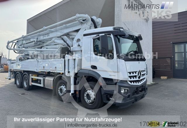 Cattle truck MERCEDES-BENZ 2651 STX 5 Pferde DOP. POP-OUT+POP-UP EXKLUSIVE