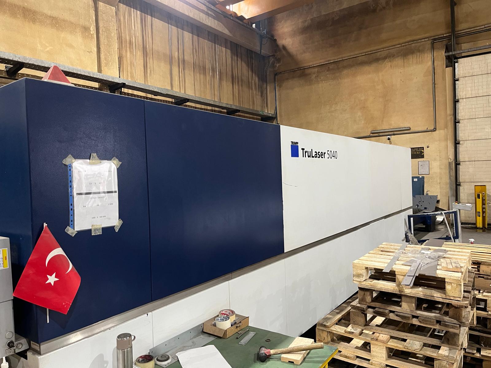 Machine de découpe laser Trumpf Trulaser 5040