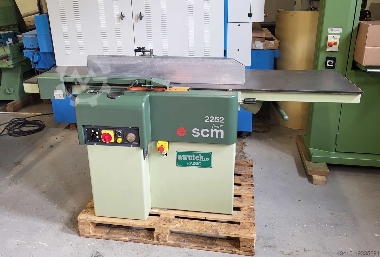 Jointer & thickness planer combined SCM 2252