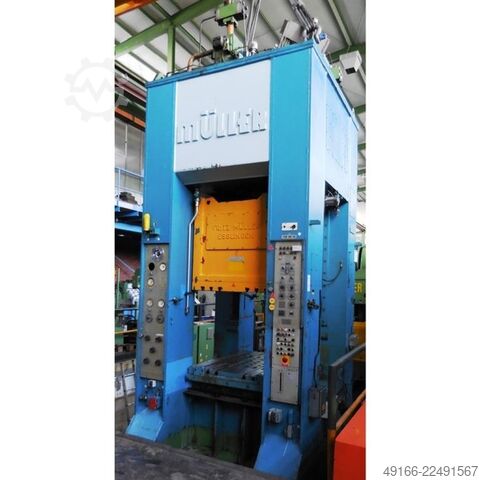 Double Column Drawing Press -Hydr. MÜLLER ZE 500 - 12/12.2.1 (UVV)