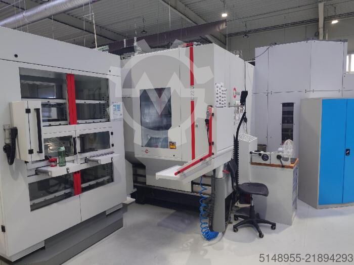 Vertical machining center HERMLE C 22 U + manipulační systém IH 30