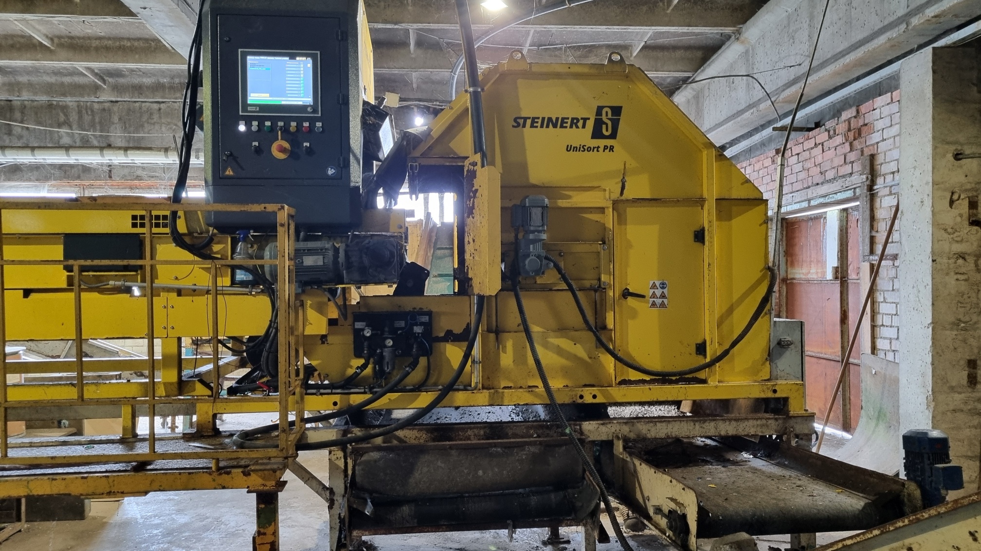 Machine de recyclage plastique STEINERT UniSort PC1000R