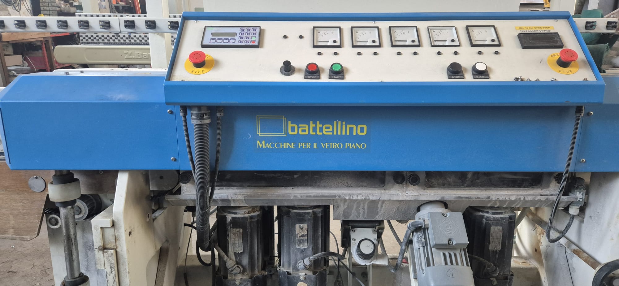 BATTELLINO FP5 Machine de découpe et de finition du verre