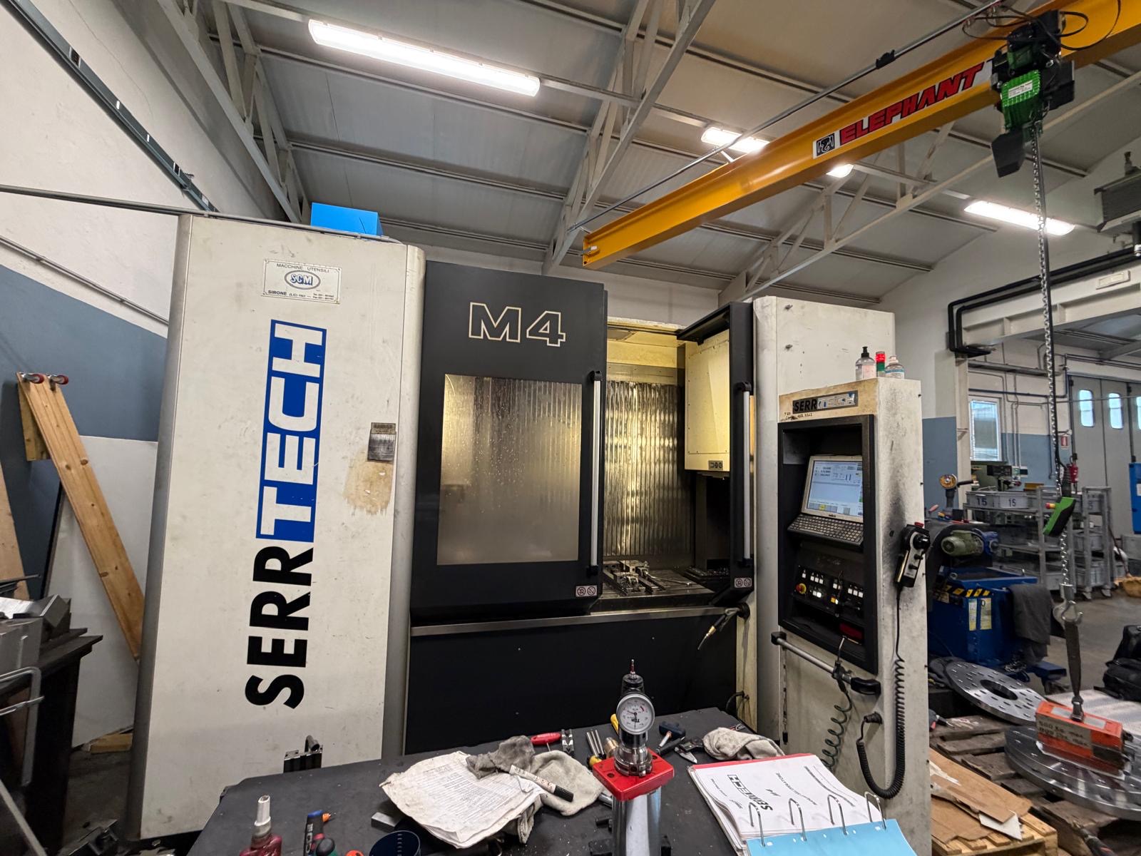 Centre d'usinage vertical Serrtech M4
