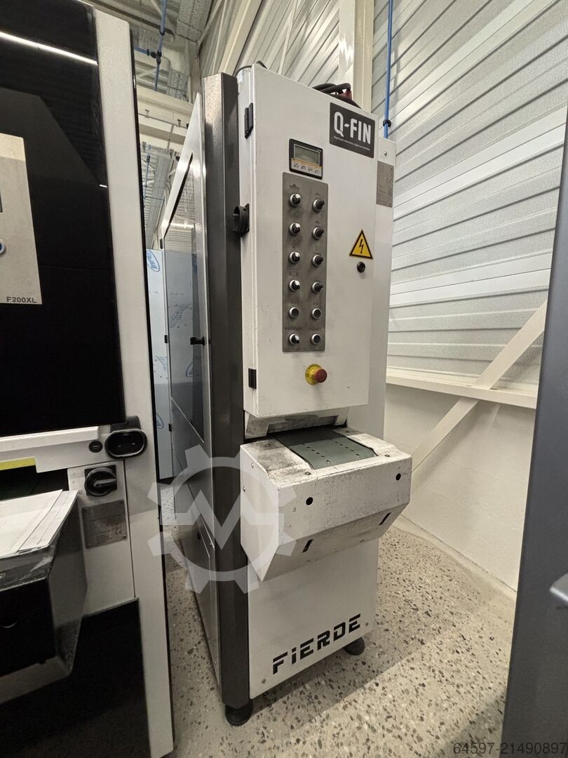 Sheet metal deburring machine Q-Fin Quality Finishing Solutions F200XL - VAC