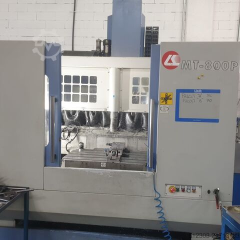 Vertical machining center LK Machinery Mt 800 Cambio pallet