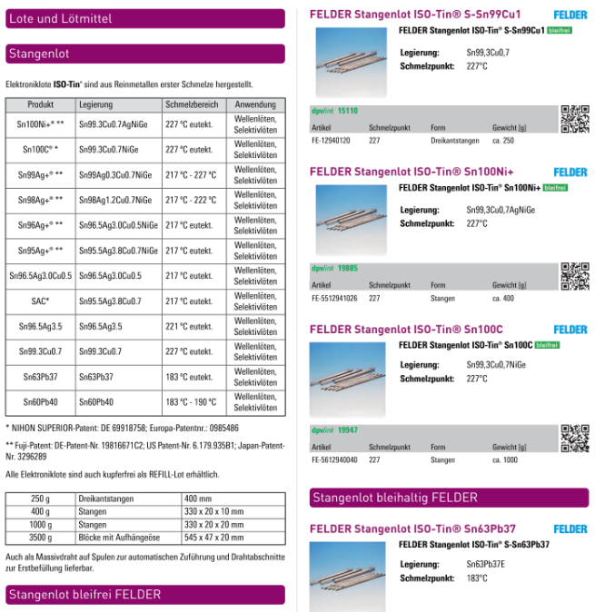 Machine de fabrication et assemblage de circuits imprimés Tin alloy Sn99Ag + Sn99Ag0,3CuNiGe