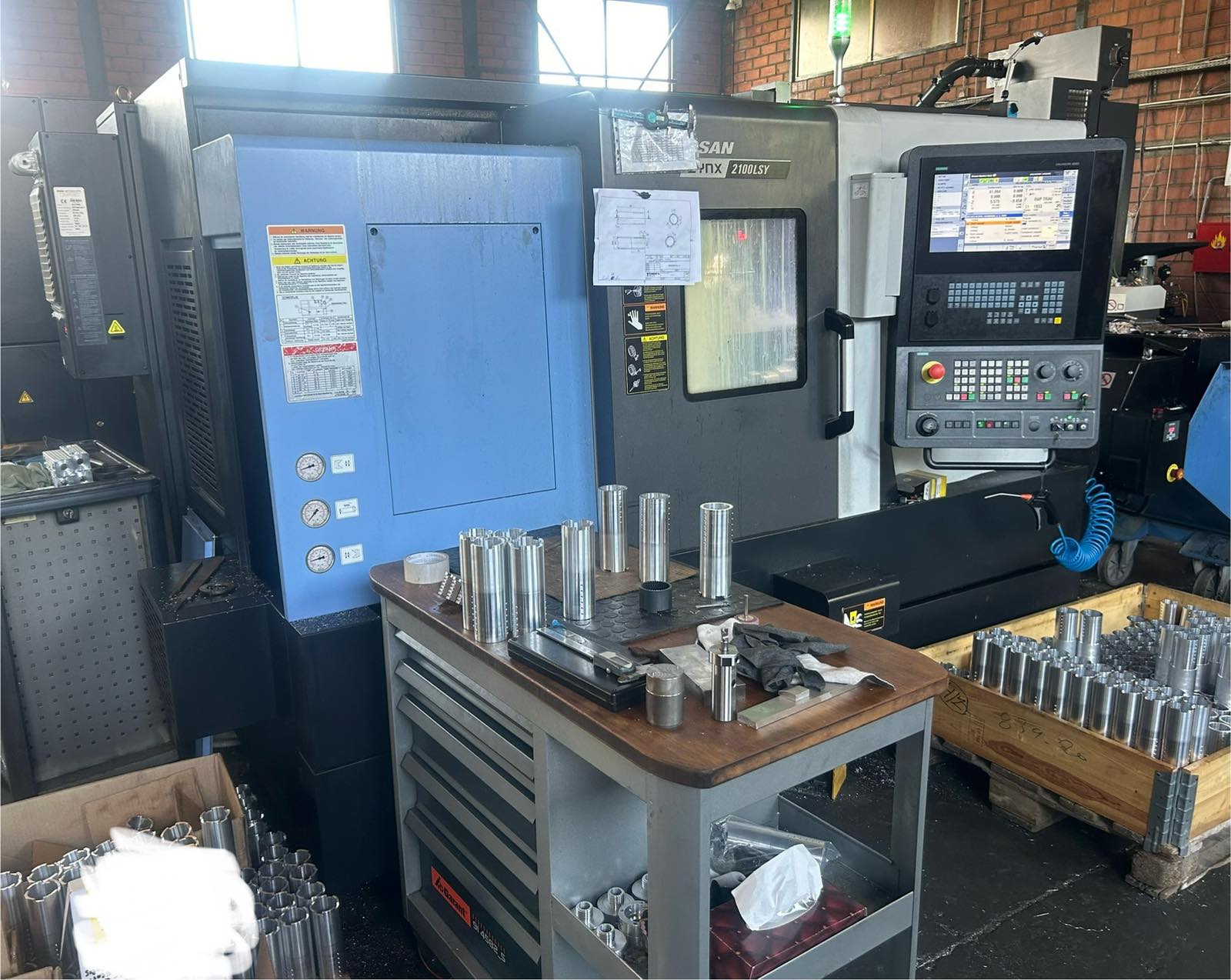 Tour cnc DOOSAN LYNX 2100LSYA