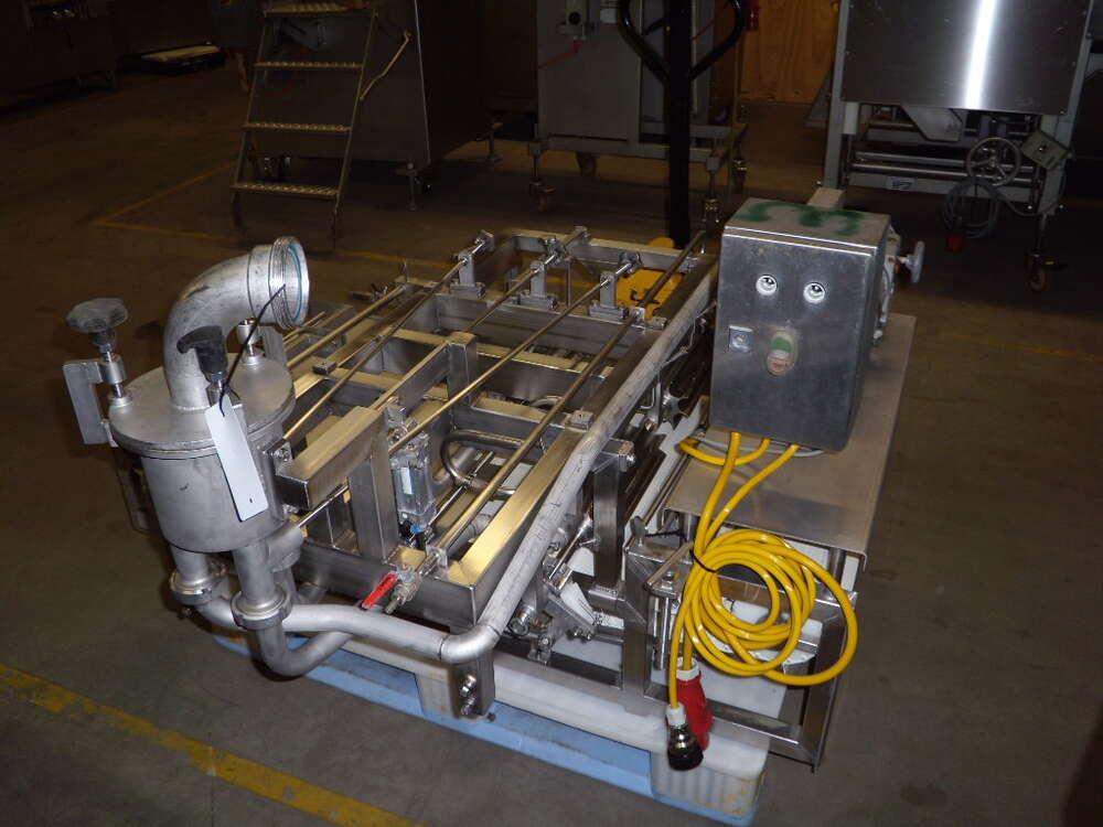 Machine à façonner les rouleaux de viande « Frikandellen »