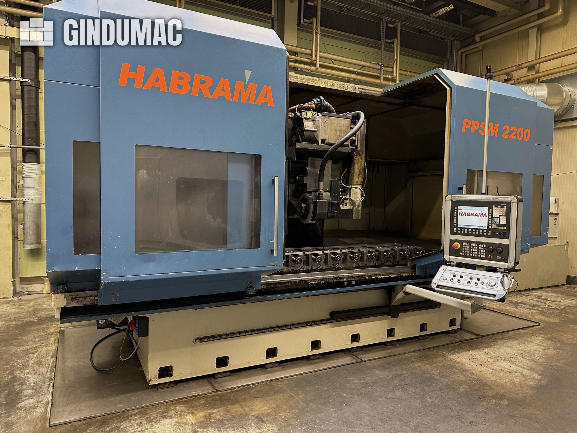 Rectifieuse de profils CNC à 5 axes HABRAMA PPSM 2200