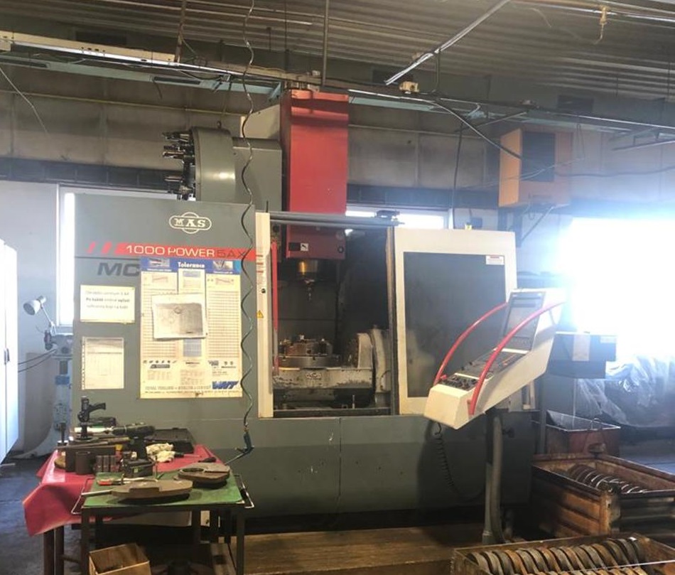Centre d'usinage 5 axes MAS MCV 1000 POWER 5AX Bonne affaire