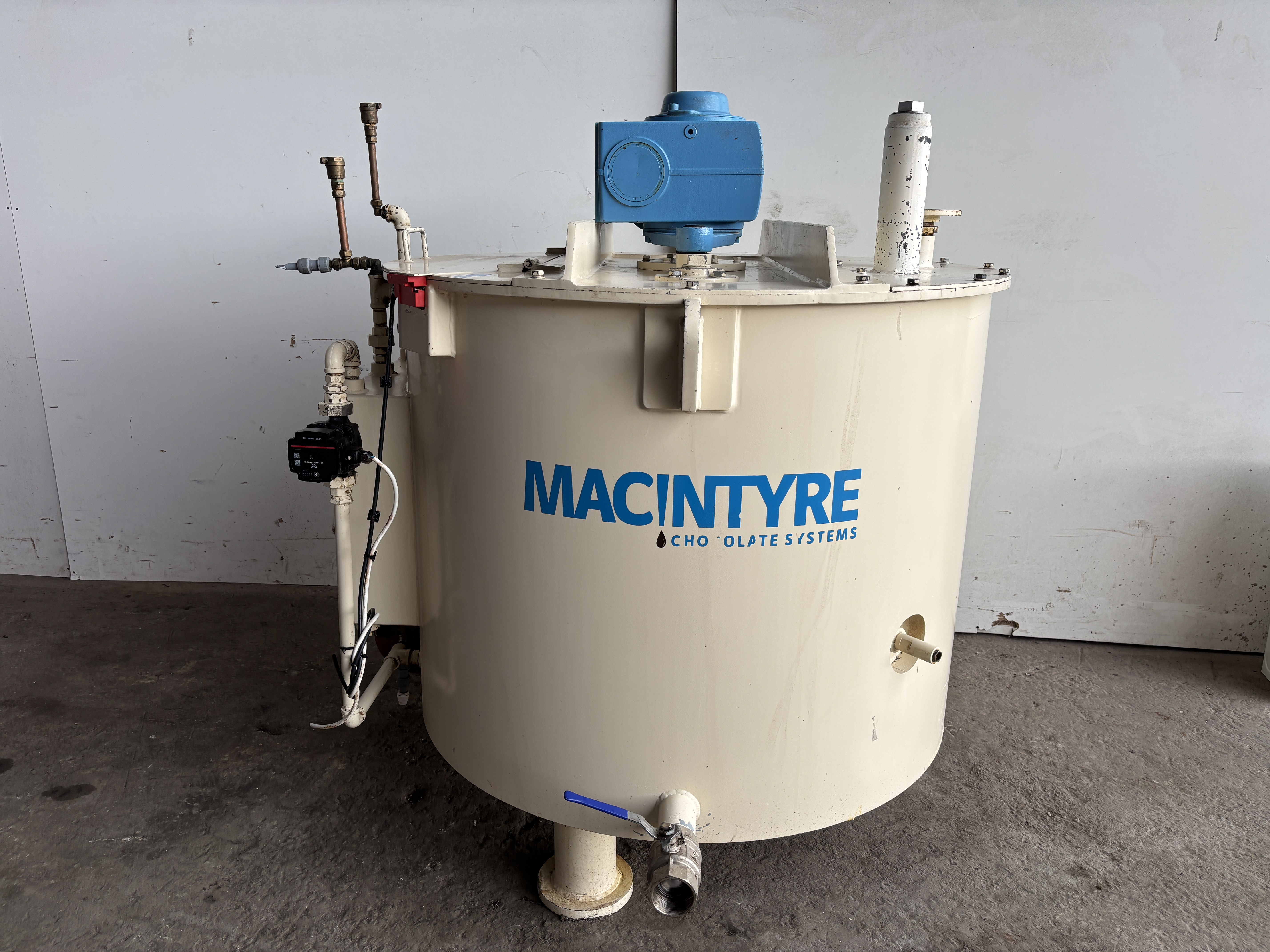 Machine de production de chocolat Macintyre 750Kg