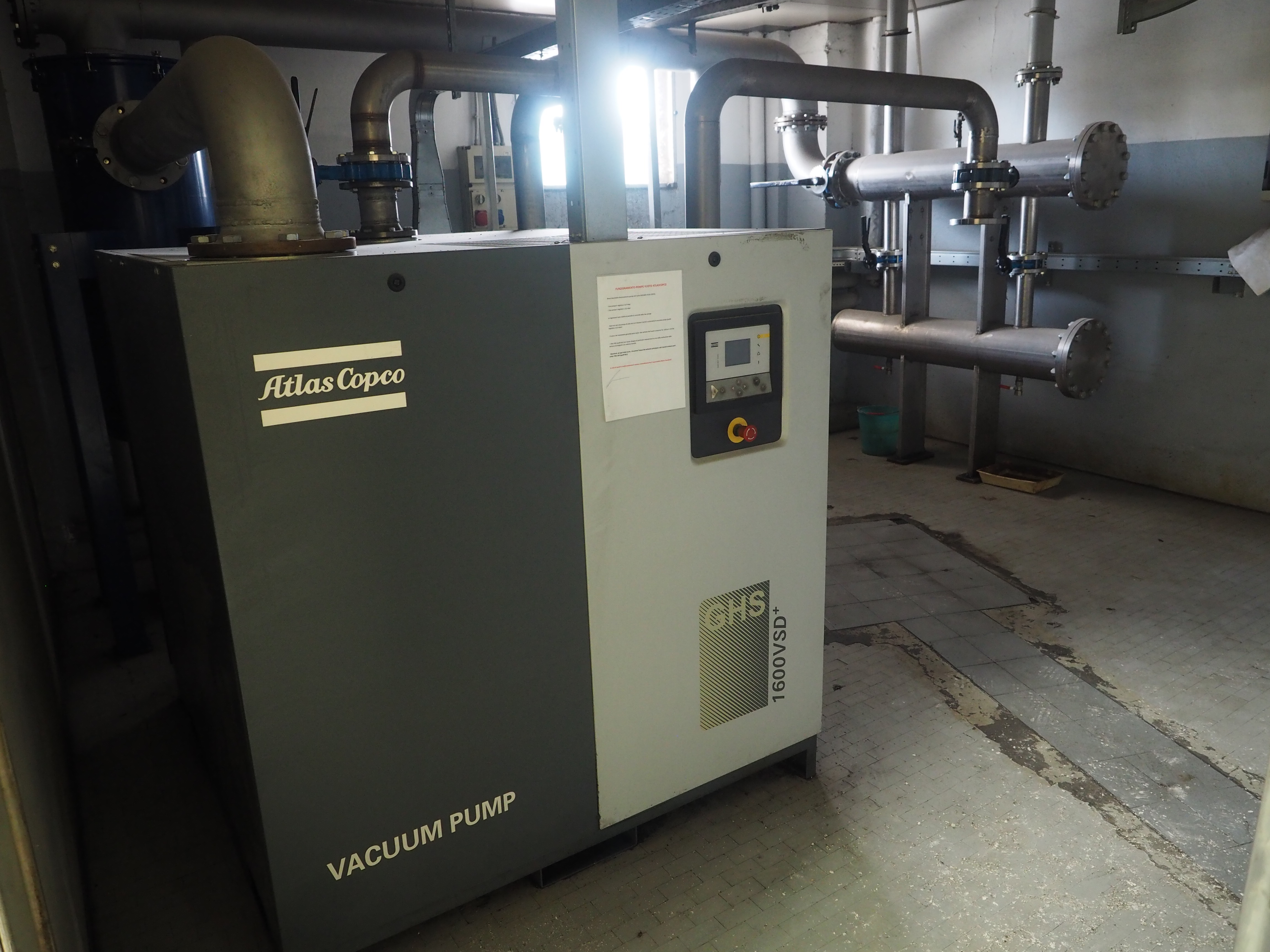 pompe industrielle Atlas Copco GHS 1600 VSD+