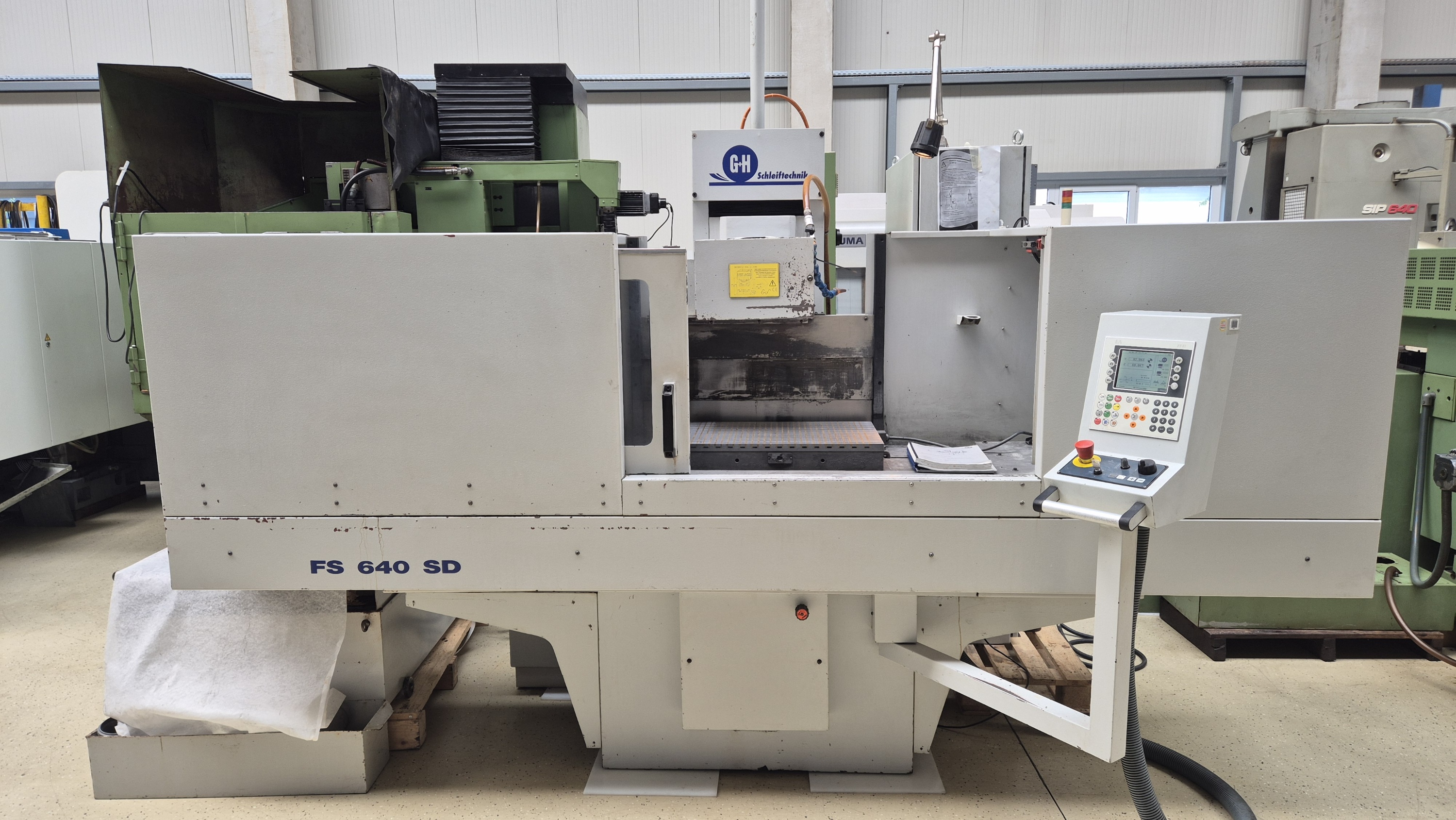 Rectifieuse plane GEIBEL & HOTZ FS 640 SD