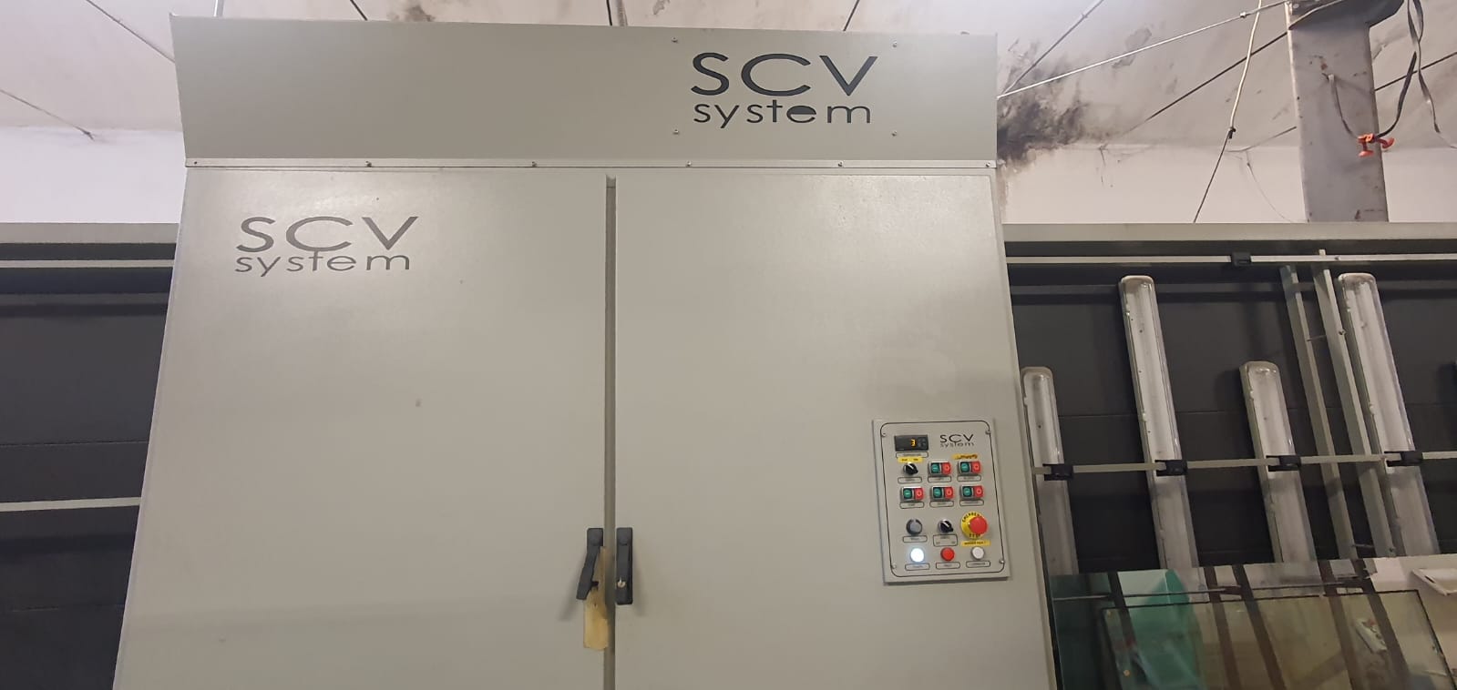 SCV SYSTEM WM 1700/4 Machine à travailler le verre