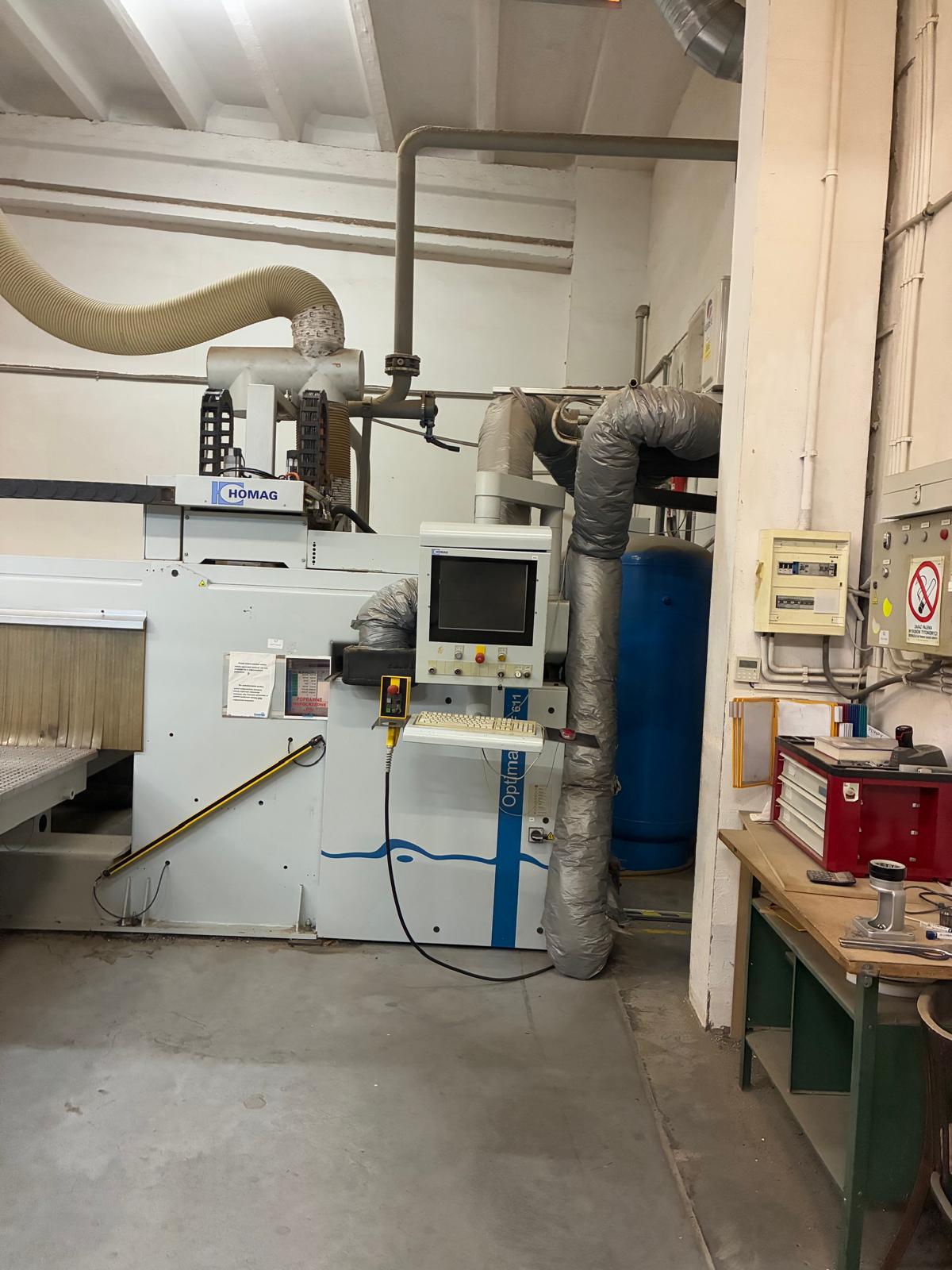 Centre d'usinage CNC pour le bois Homag Optimat BOF 611